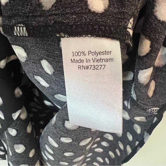 Apt. 9 Black & White Button Down Sleeveless Belted Dress Polka Dots Size 8 - Picture 6 of 9